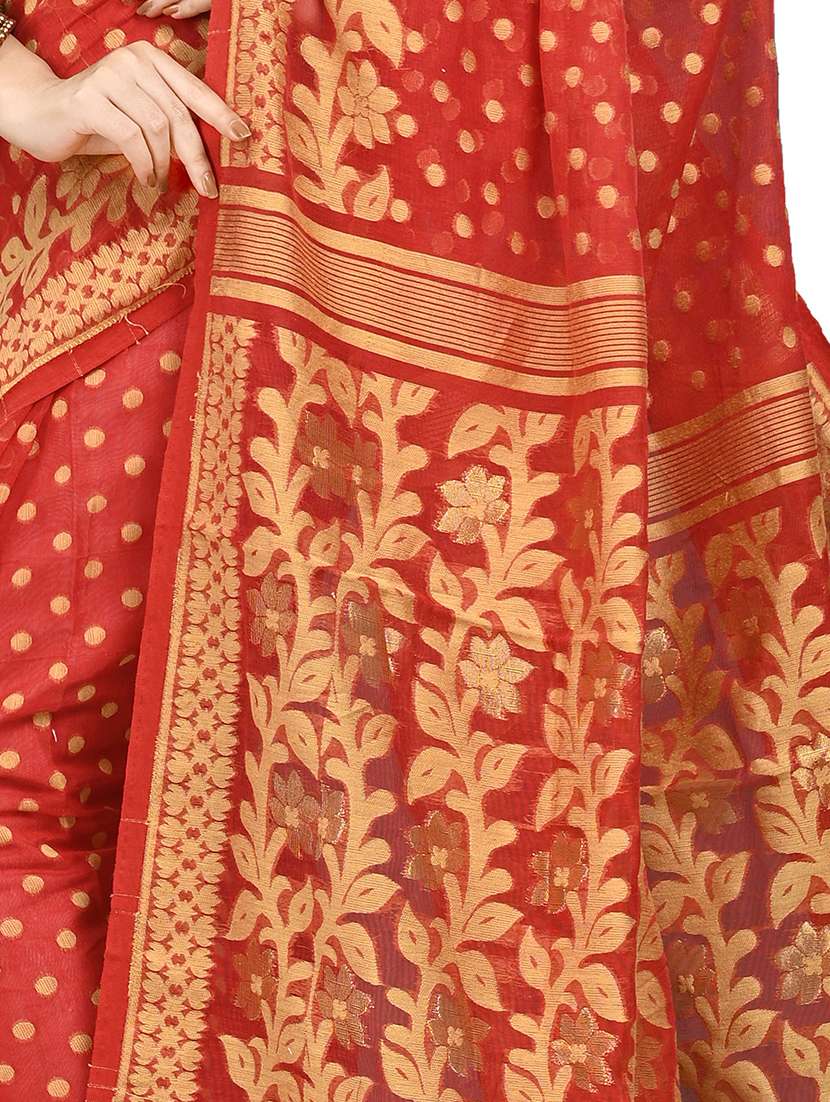 women self design chanderi saree - 21537075 -  Standard Image - 2