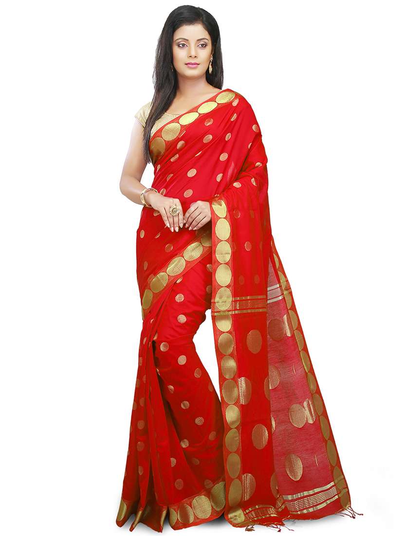 women self design handloom saree - 21537077 -  Zoom Image - 0