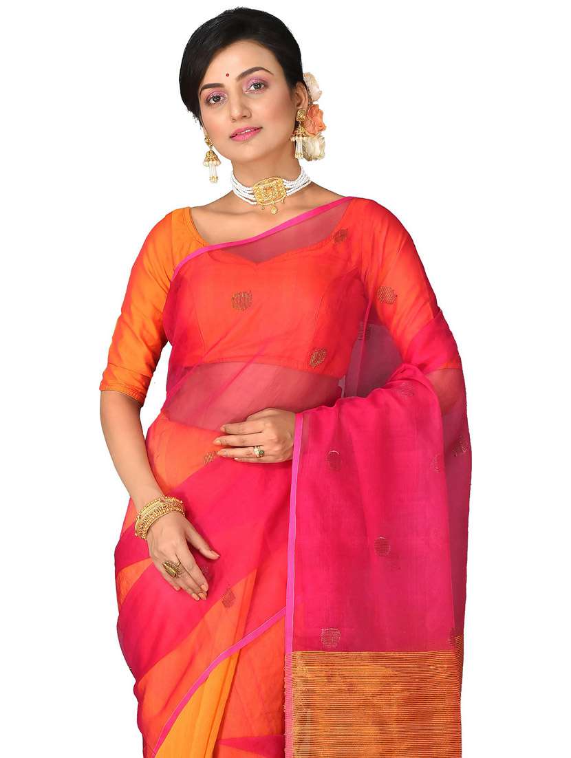 women self design handloom saree - 21537109 -  Standard Image - 2