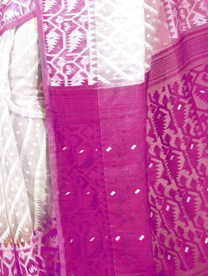 women self design jamdani saree - 21537120 - Standard Image - 2