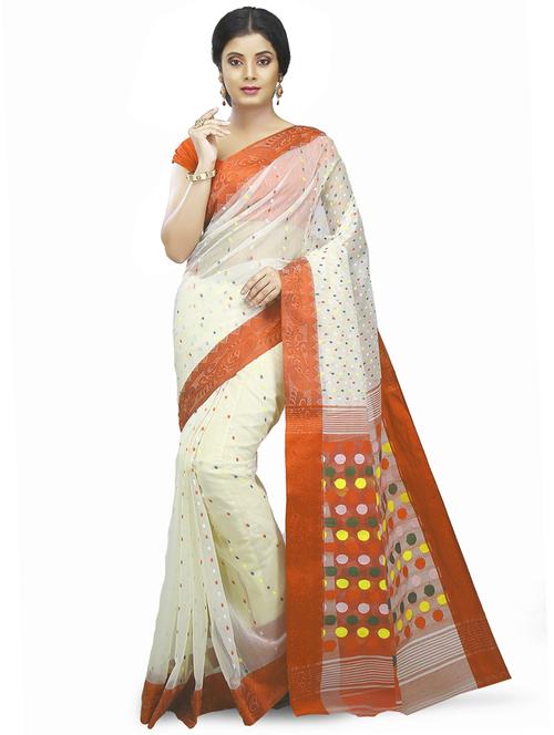 women self design jamdani saree - 21537128 - Standard Image - 0