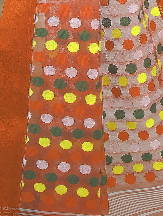women self design jamdani saree - 21537128 - Standard Image - 2