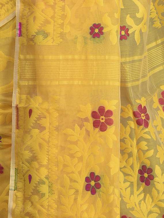 women self design jamdani saree - 21537132 -  Standard Image - 2