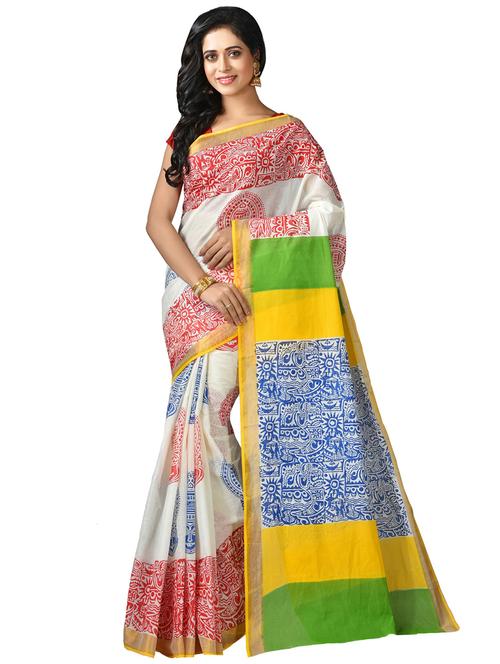 women printed saree - 21537145 -  Standard Image - 0