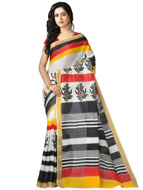 women printed saree - 21537147 - Standard Image - 0