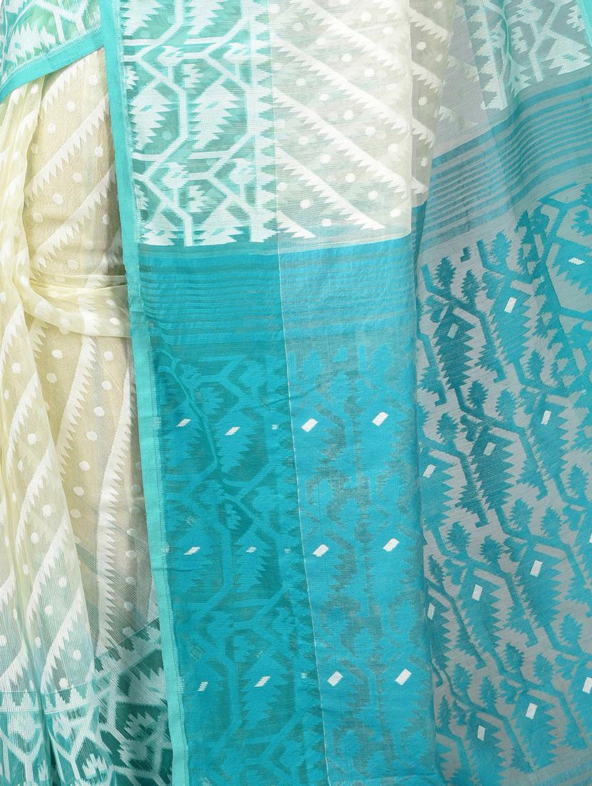 women self design jamdani saree - 21537148 - Standard Image - 2