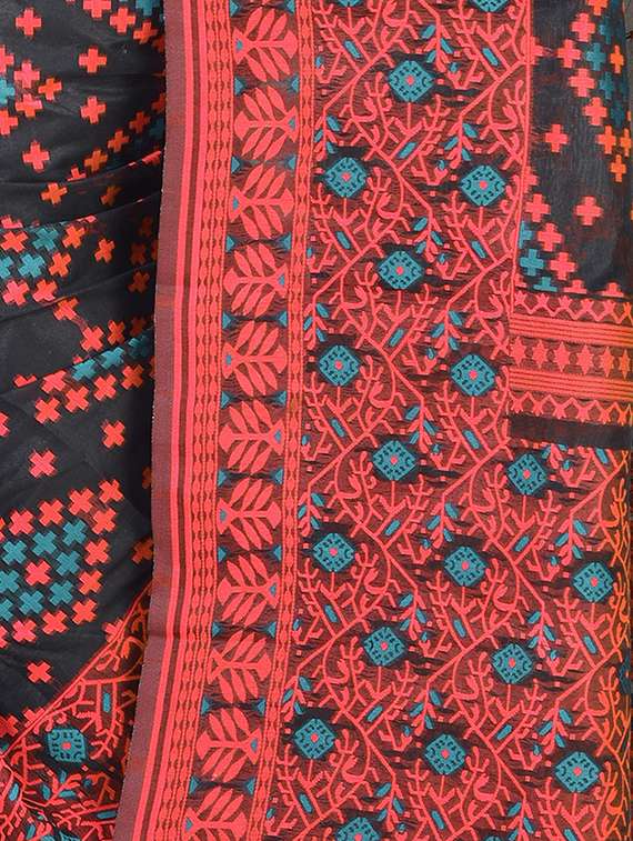 women self design jamdani saree - 21537205 -  Standard Image - 2