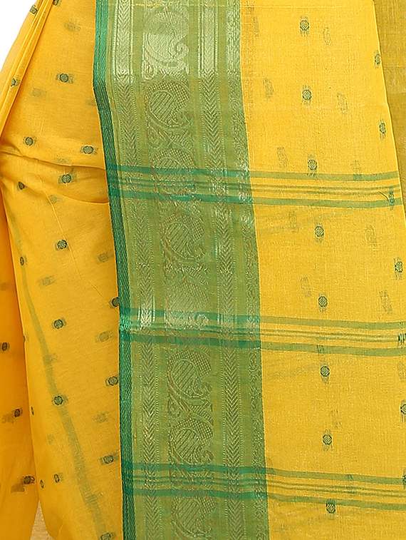 women self design tant saree - 21537229 -  Standard Image - 2