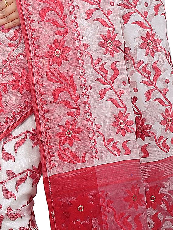 women self design jamdani saree - 21537240 - Standard Image - 2