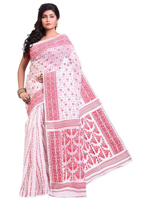 women self design jamdani saree - 21537273 -  Standard Image - 0