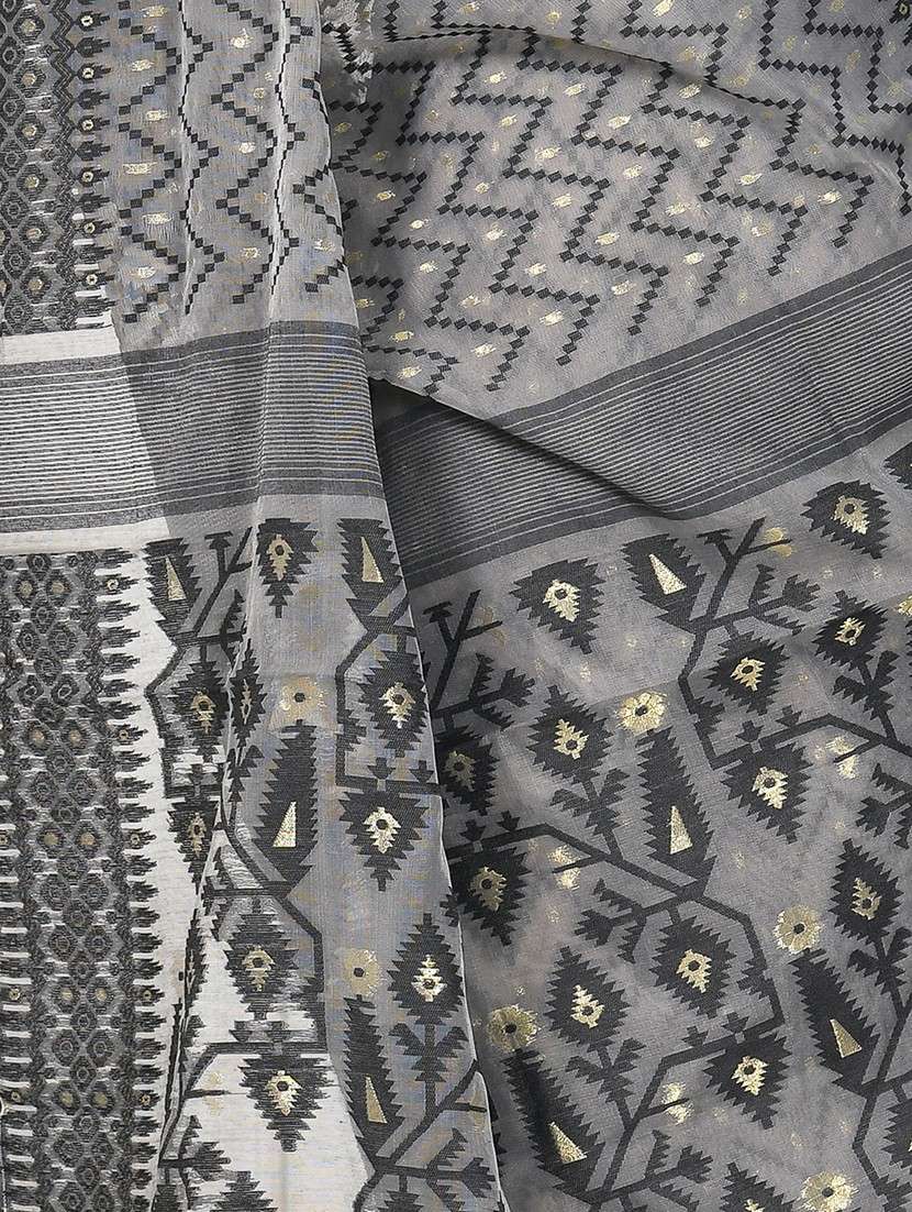 women self design jamdani saree - 21537346 -  Standard Image - 2