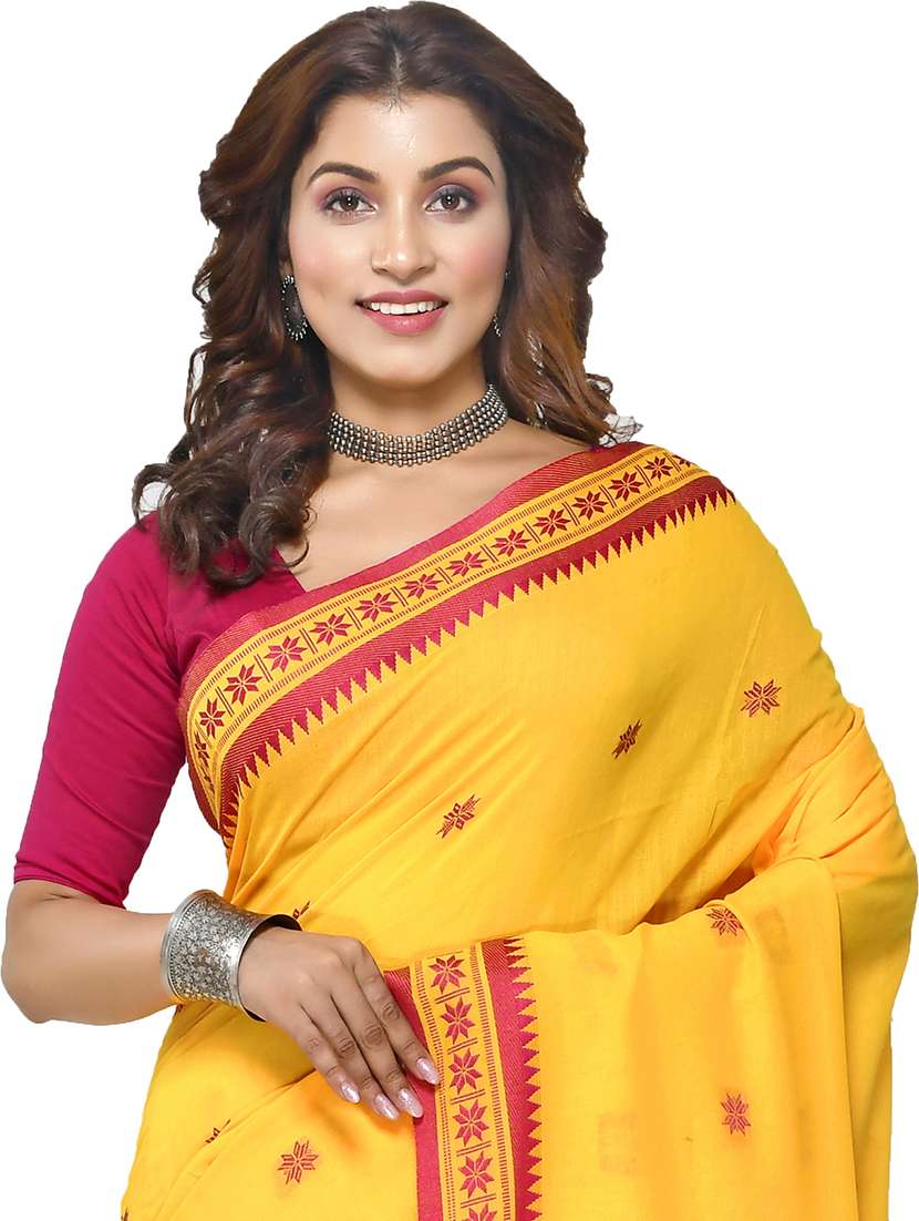 women self design handloom saree - 21537374 -  Standard Image - 2