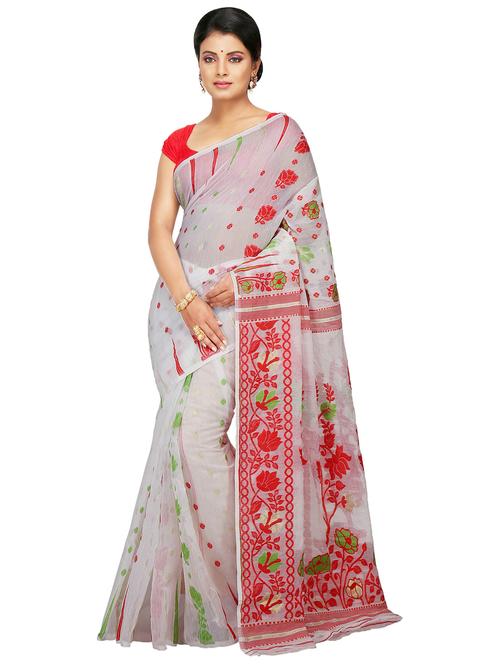 women self design jamdani saree - 21537387 - Standard Image - 0