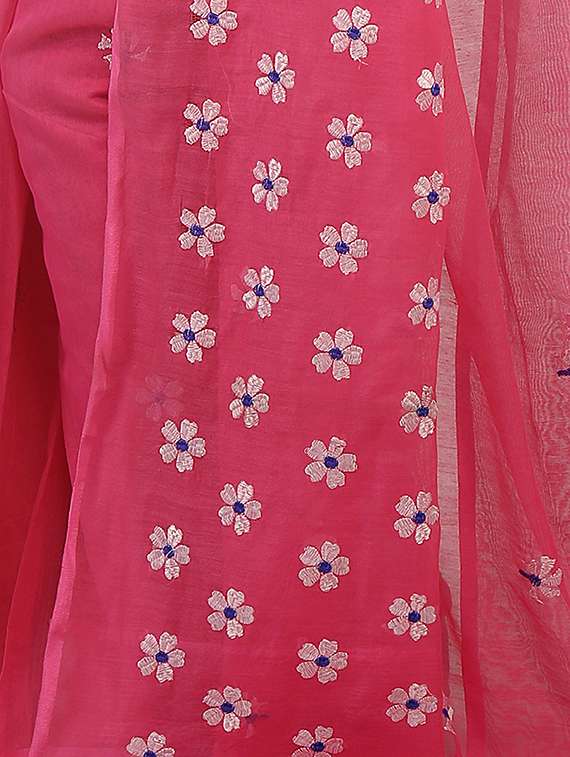 women floral embroidered saree - 21537484 -  Standard Image - 2