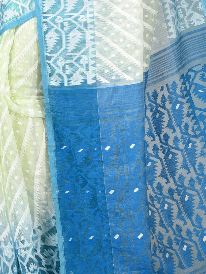 women self design jamdani saree - 21537488 - Standard Image - 2