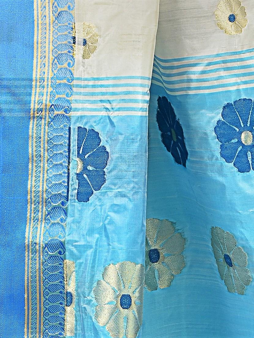 women self design handloom saree - 21537514 - Standard Image - 2