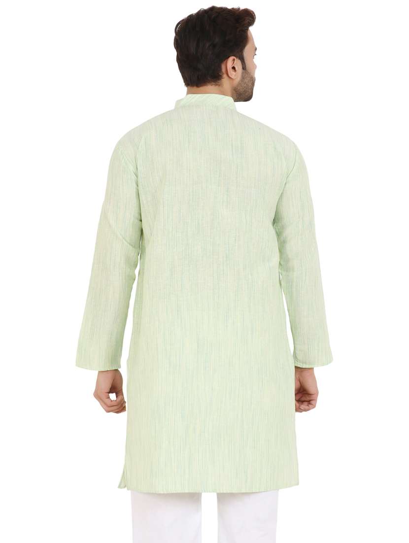 men self design mandarin neck long kurta  - 21537869 -  Standard Image - 2
