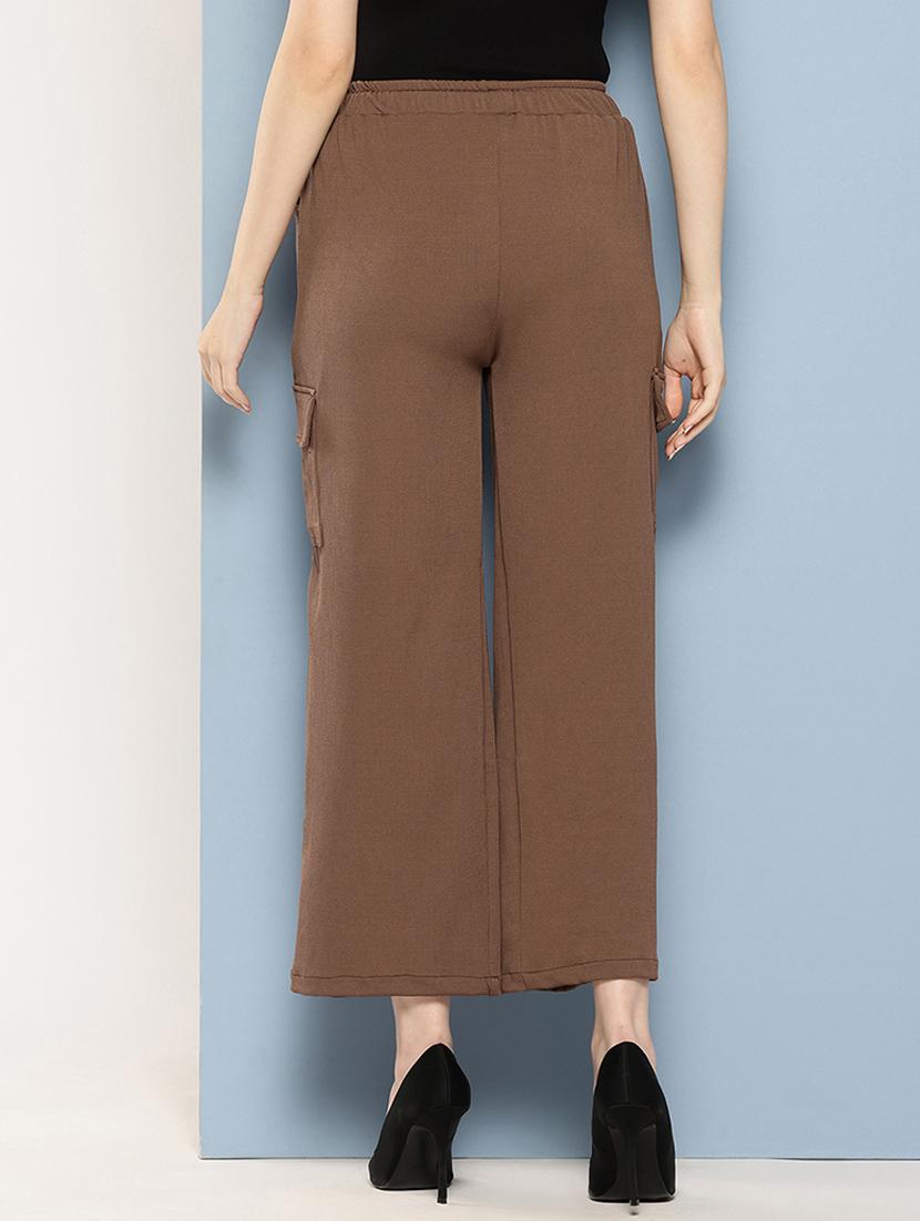 women solids high rise cargo - 21538555 - Standard Image - 2