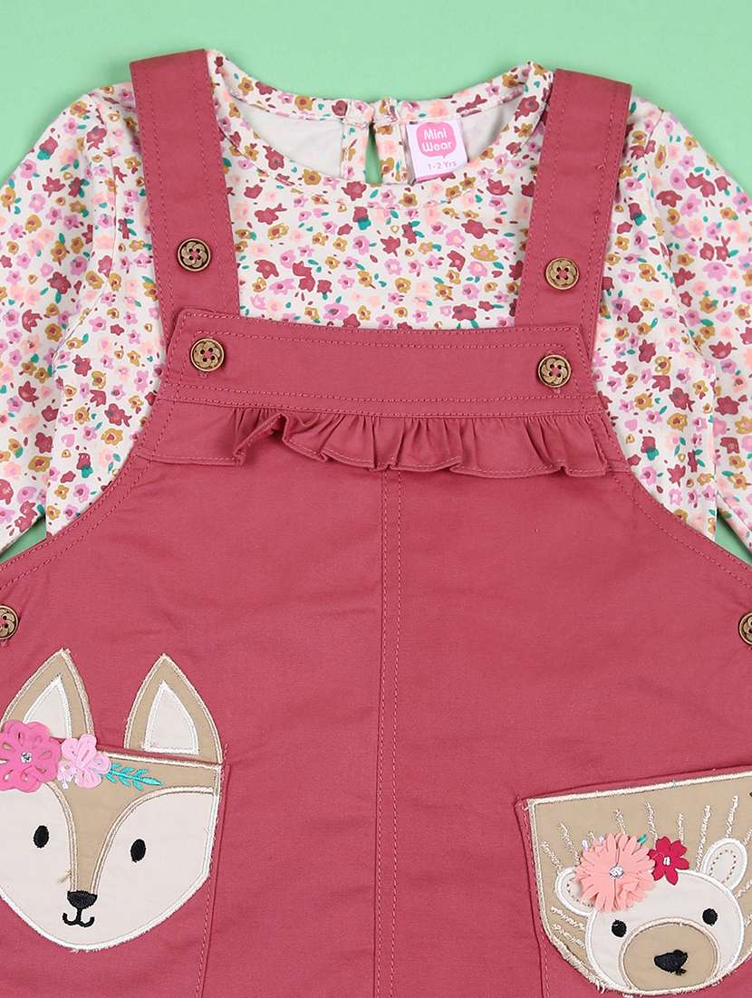 girls printed casual wear full length set - 21538605 -  Standard Image - 2