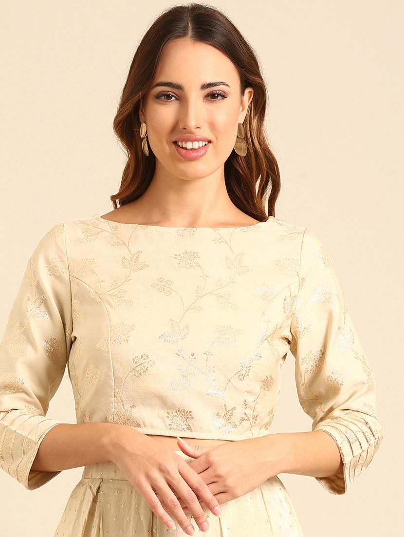 women self design stitched blouse - 21539117 - Standard Image - 2