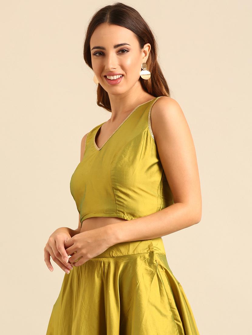 women solid sleeveless blouse - 21539119 - Standard Image - 2