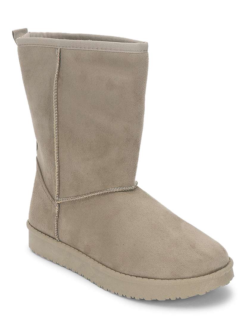 women solid ankle length boots - 21539178 - Zoom Image - 0