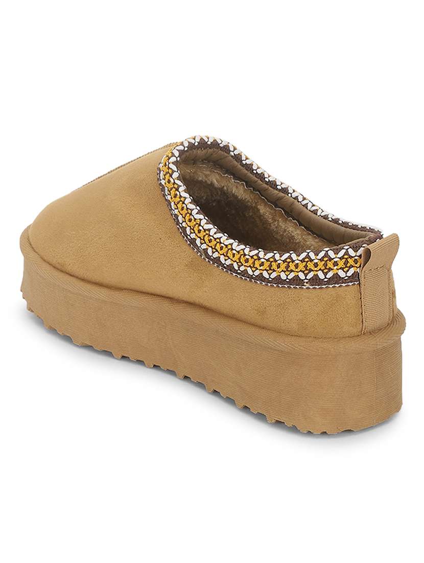 women solid slip on casual shoes - 21539184 - Standard Image - 2