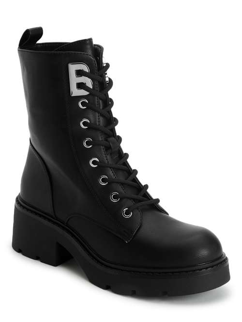 women solid ankle length boots - 21539187 -  Standard Image - 0