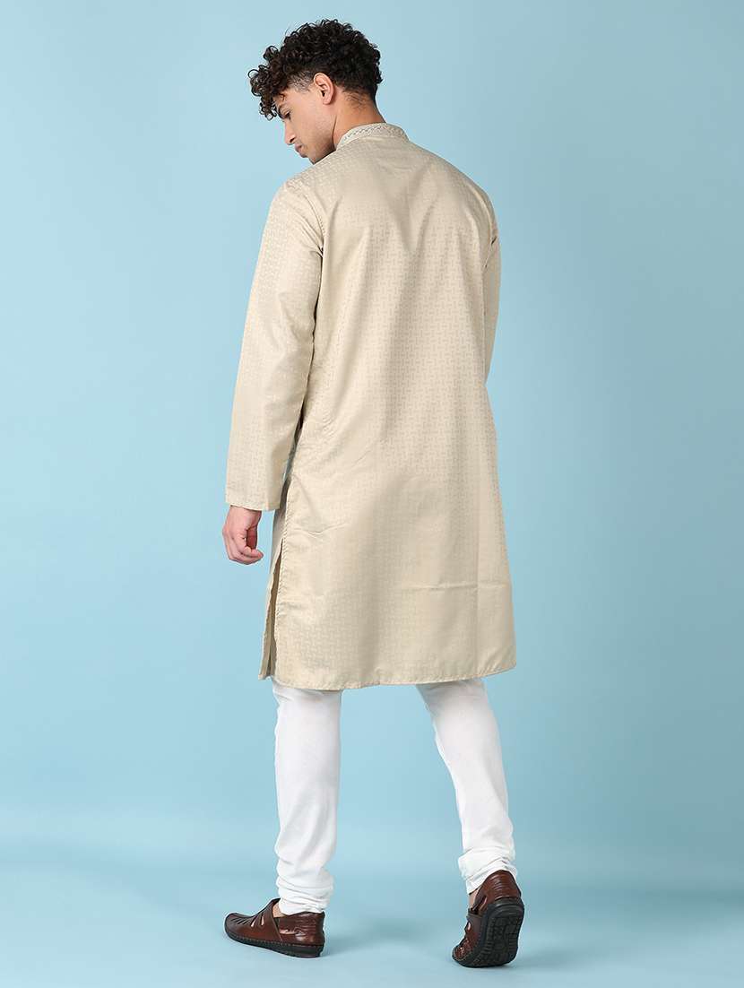 men solid kurta churidar ethnic wear set - 21542529 -  Standard Image - 2