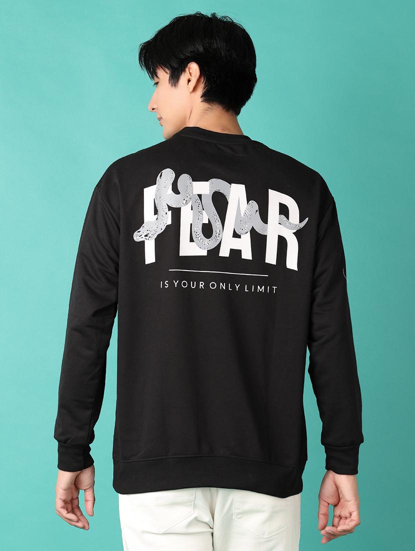 men round neck front & back print t-shirt - 21542567 - Standard Image - 2