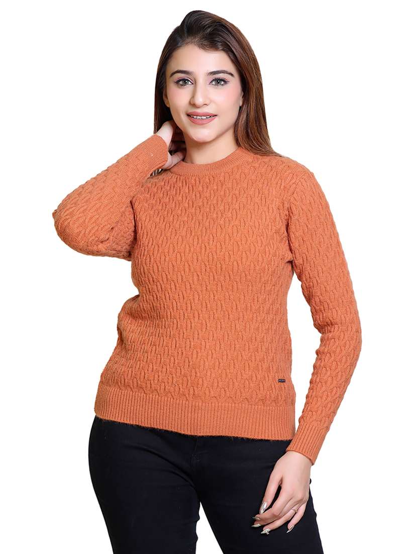 women self designed long sleeve pullover