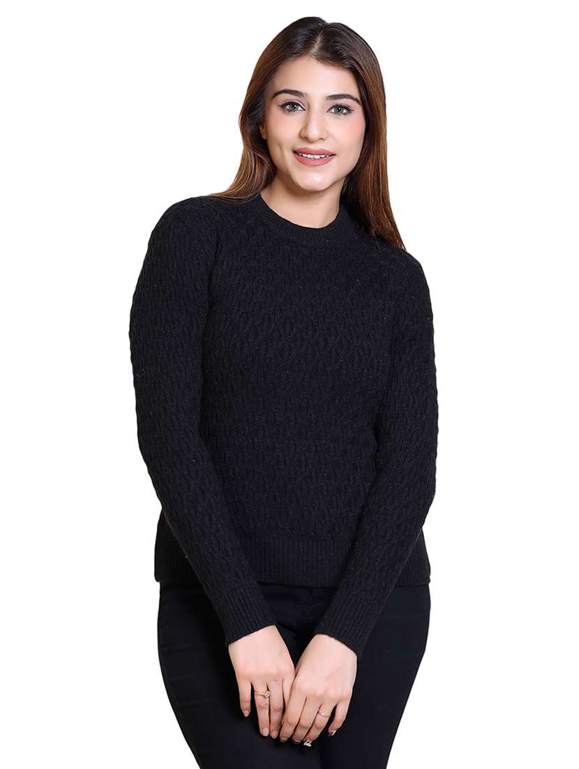 women self designed long sleeve pullover