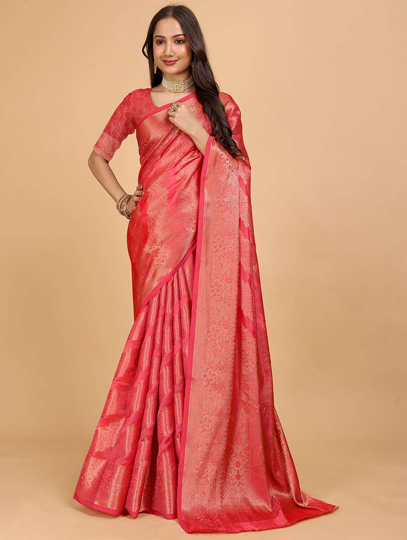 women self design baluchari saree