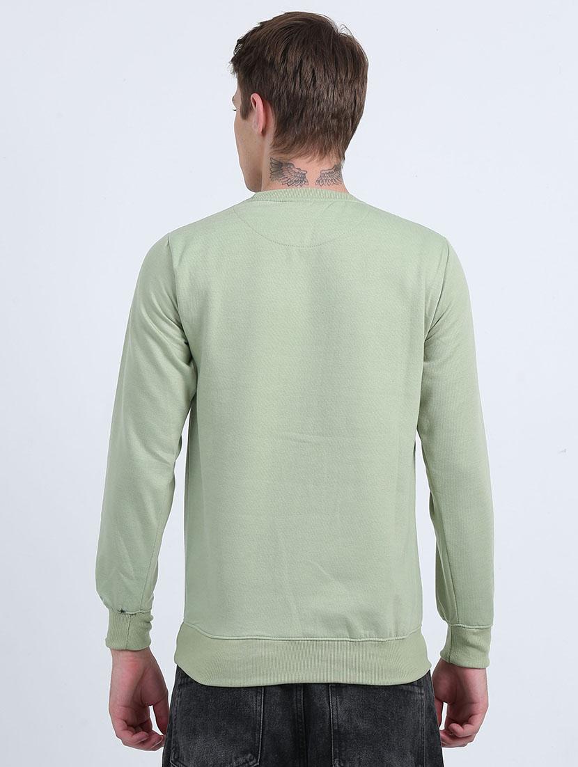 men solid long sleeve sweatshirt - 21544302 - Standard Image - 2