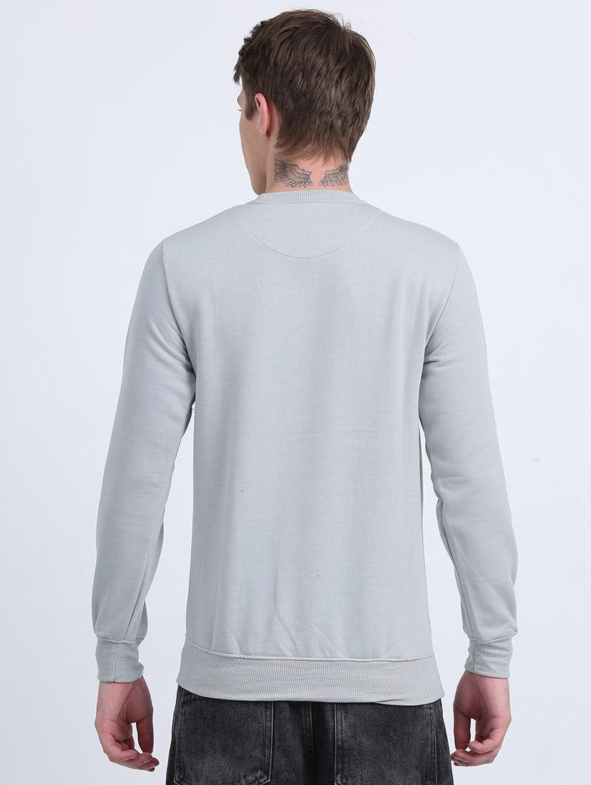 men solid long sleeve sweatshirt - 21544304 - Standard Image - 2