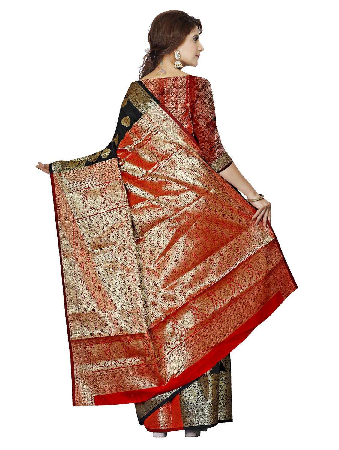 women self design kanjivaram saree - 21544342 -  Standard Image - 2