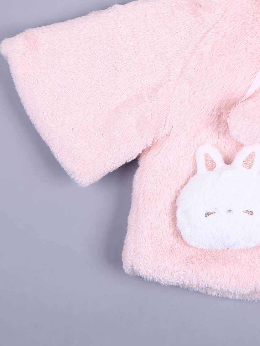 kids solid hooded jacket - 21545002 -  Standard Image - 2