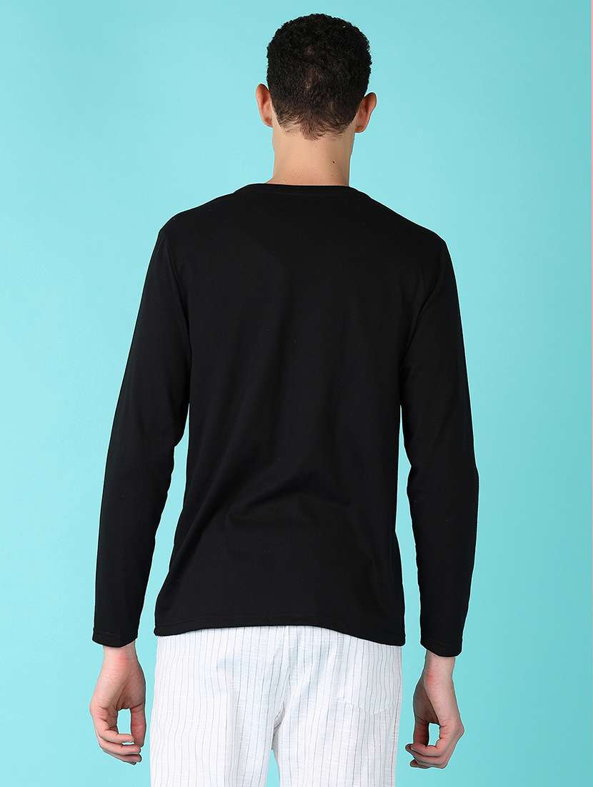 men solid long sleeve t-shirt - 21545039 -  Standard Image - 2