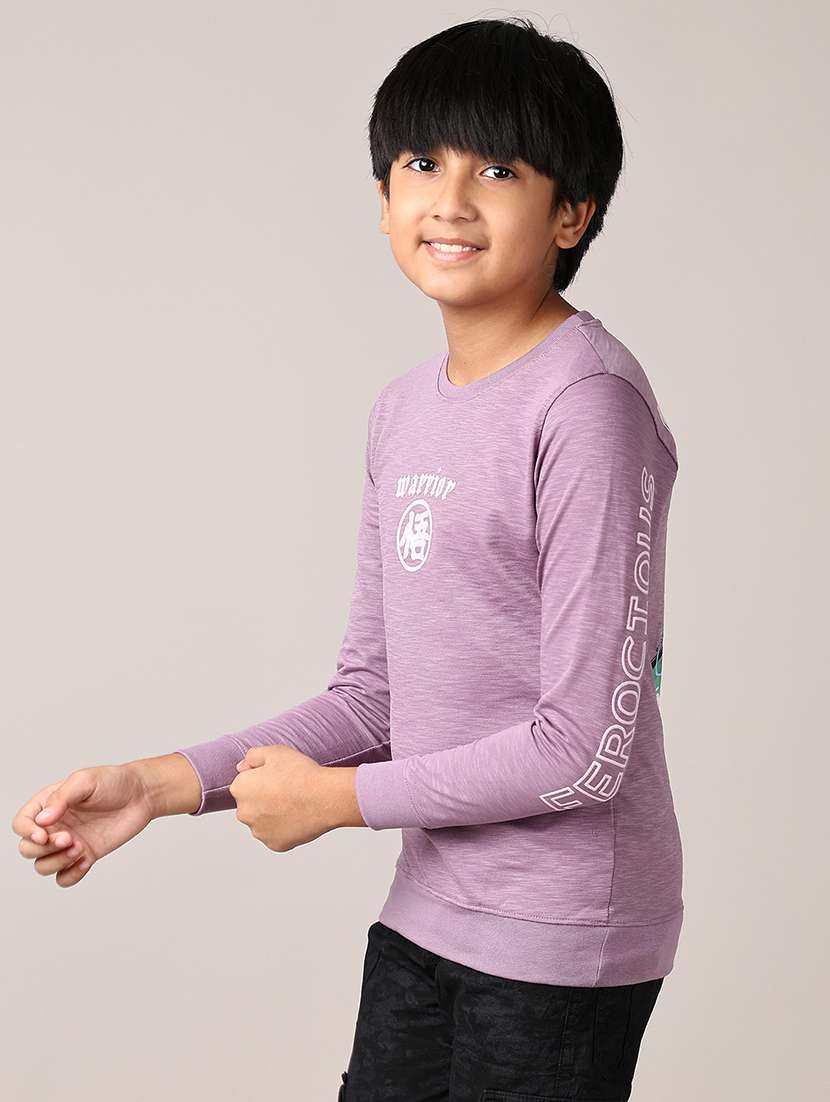 boys printed long sleeves t-shirt - 21545119 -  Standard Image - 2