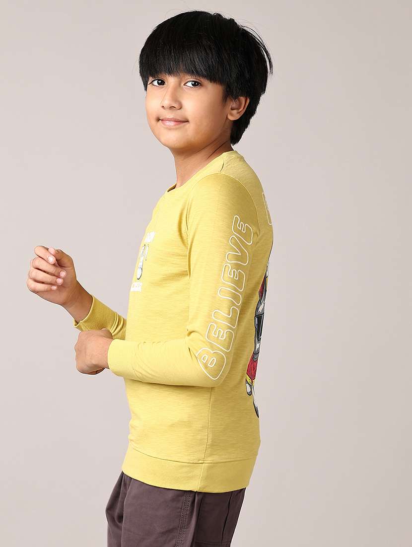 boys printed long sleeves t-shirt - 21545146 -  Standard Image - 2