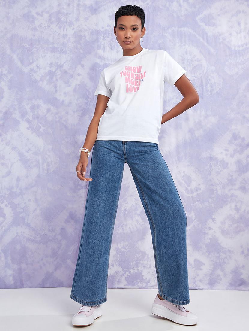 blue cotton jeans - 21547022 - Standard Image - 2