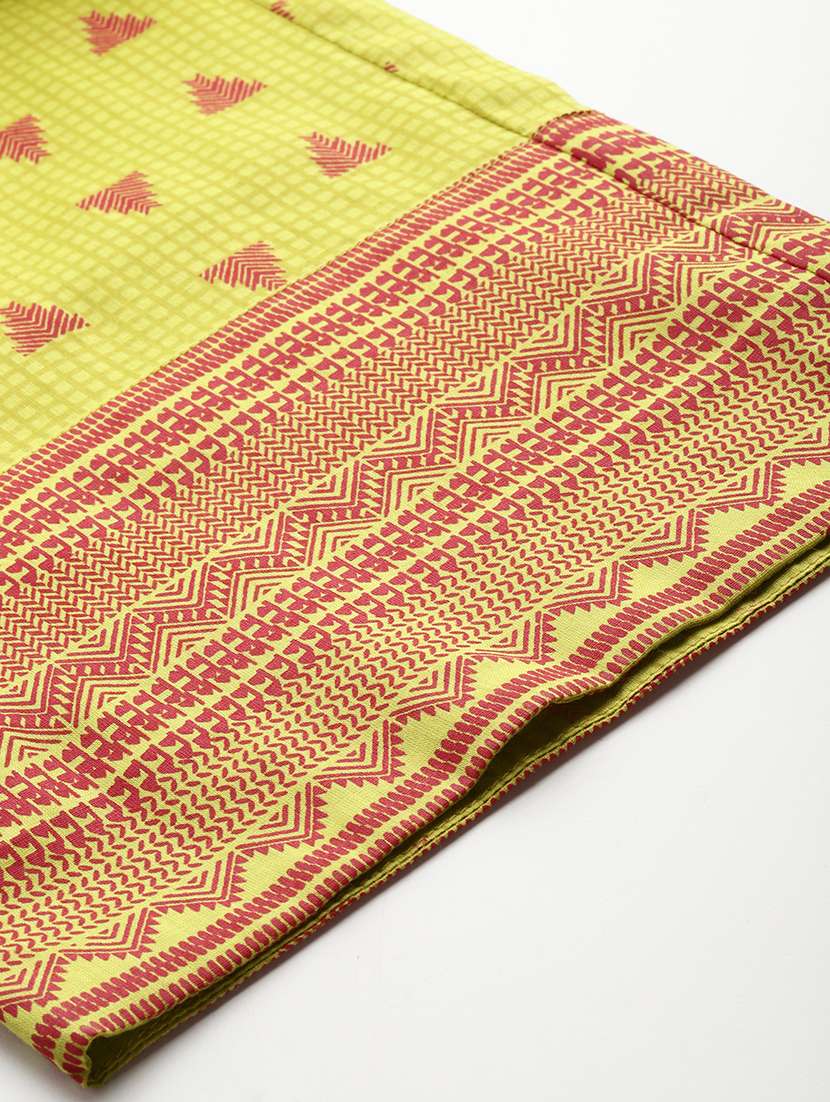 women green printed top and trouser co-ord set - 21547533 -  Standard Image - 7