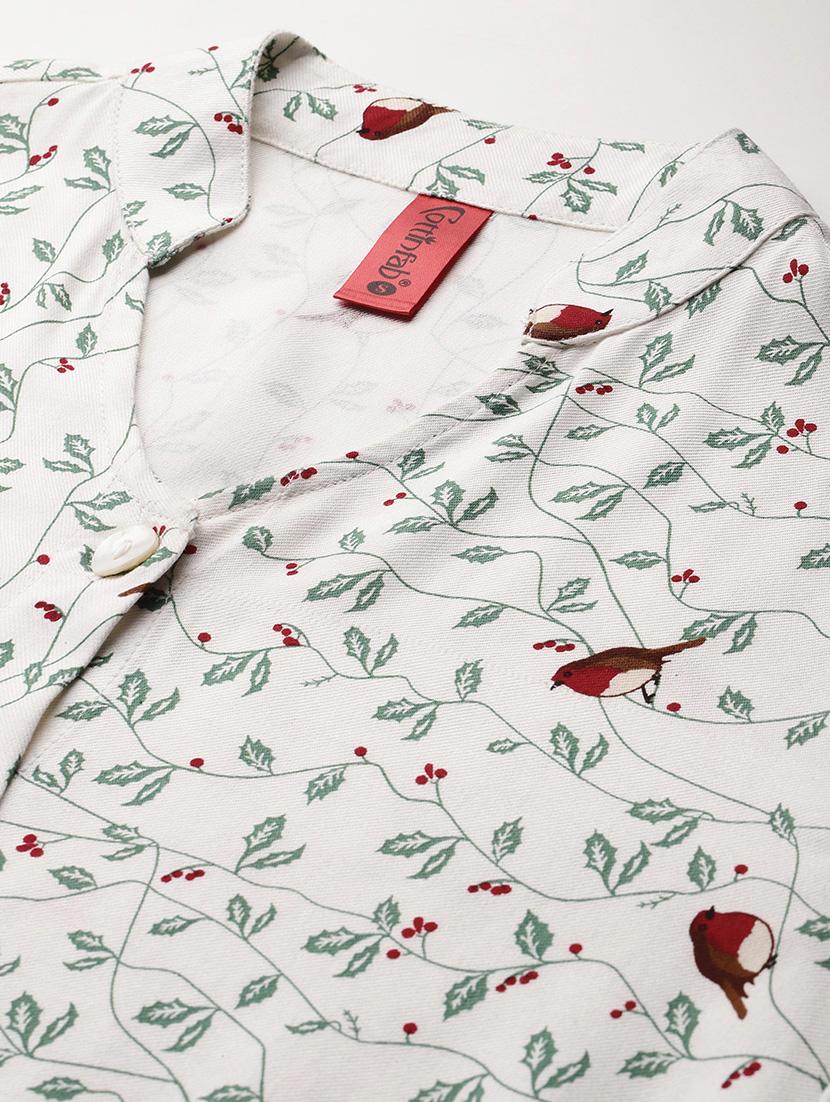 women floral printed top and trouser co-ord set - 21547545 - Standard Image - 7