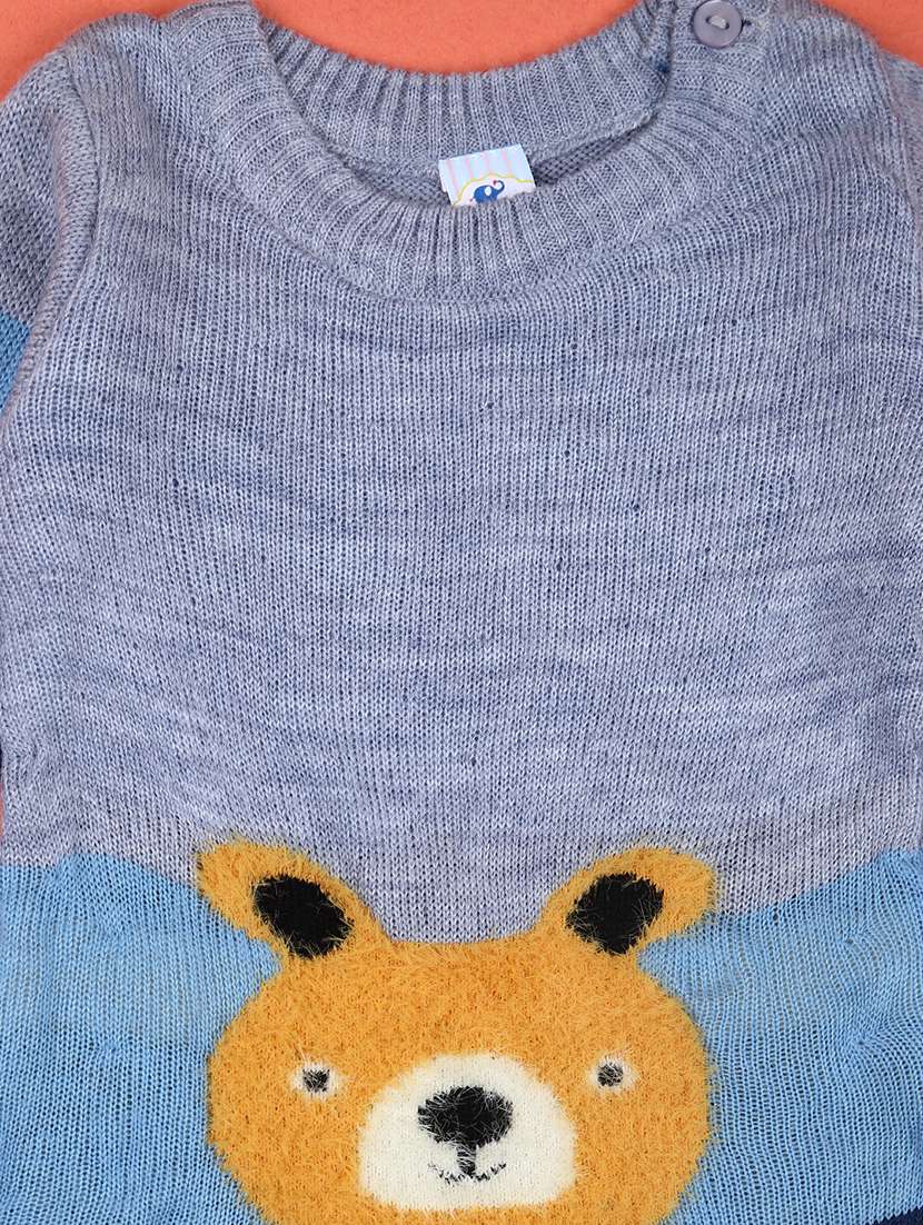 kids self designed long sleeve romper - 21547622 -  Standard Image - 2