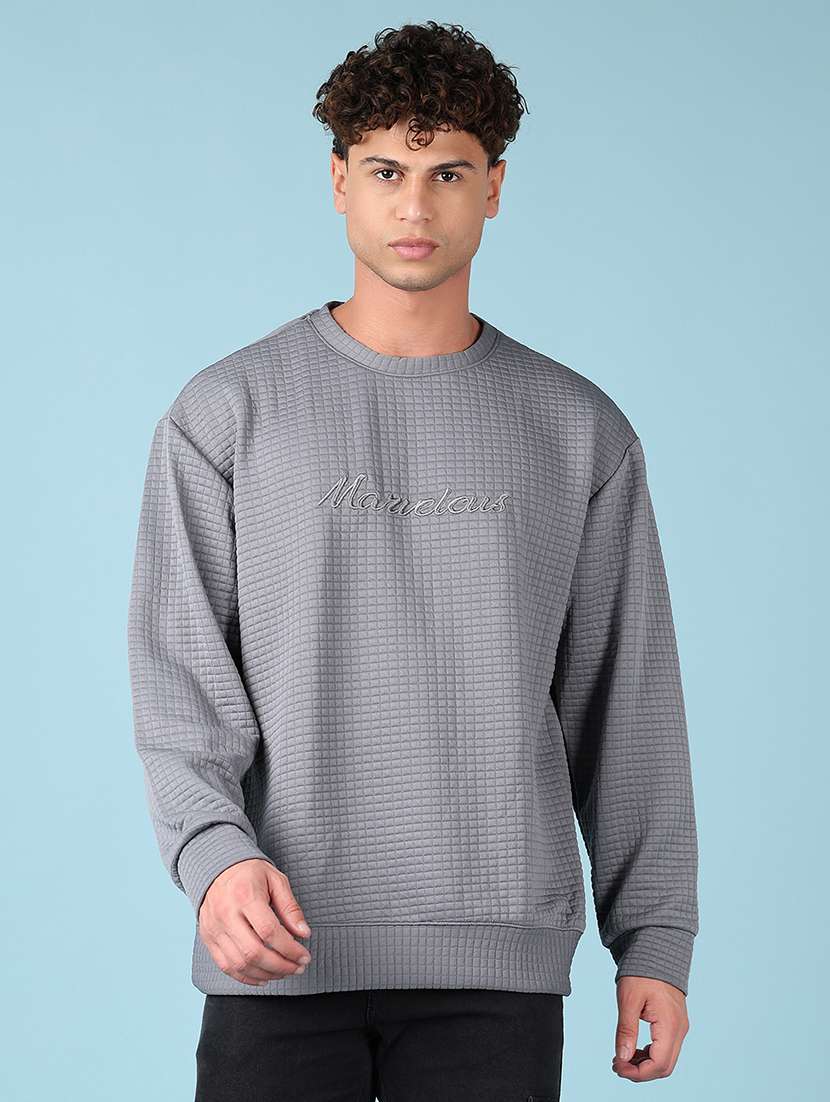 men round neck plain t-shirt