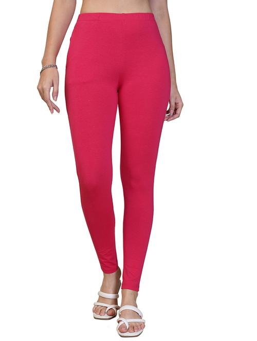 women solid ankle length leggings - 21549574 -  Standard Image - 0