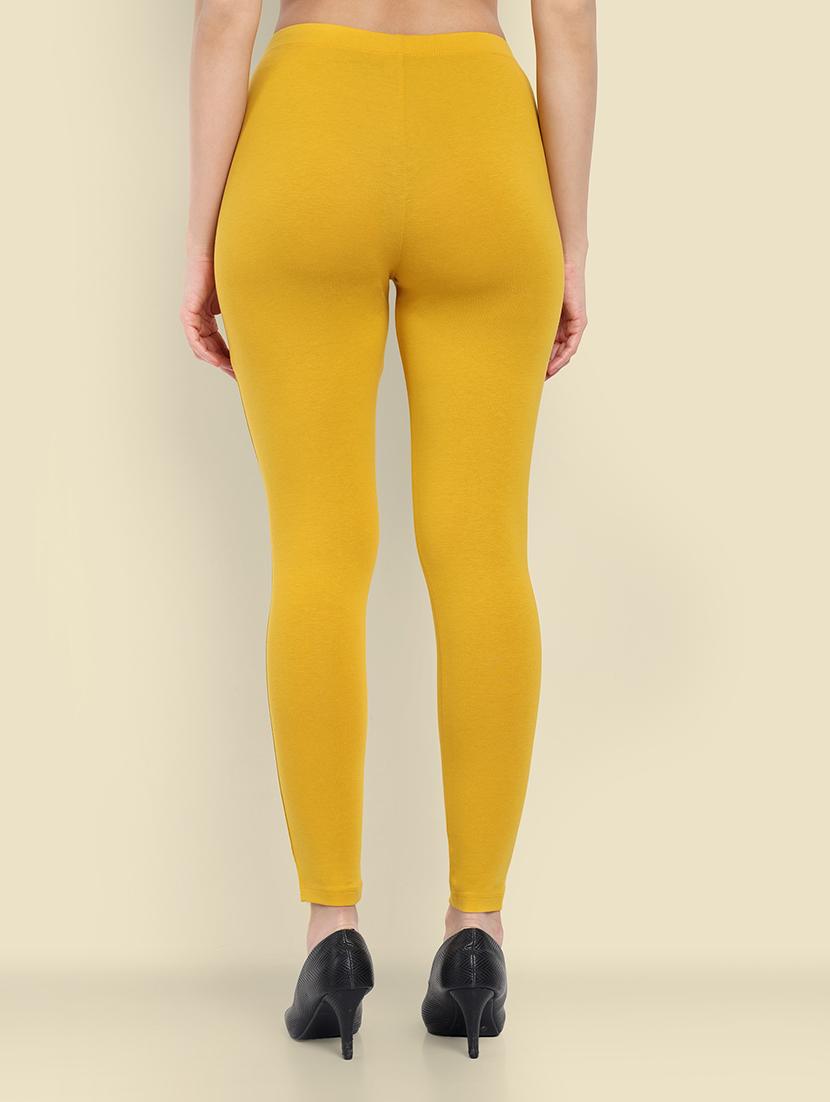 women solid ankle length leggings - 21549584 - Standard Image - 2