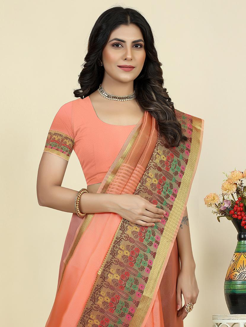 women self-designed bordered saree - 21549656 - Standard Image - 2