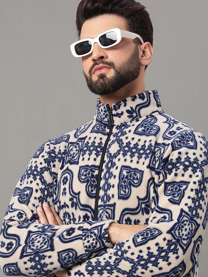 men all over print long sleeve sweatshirt - 21550005 - Standard Image - 2