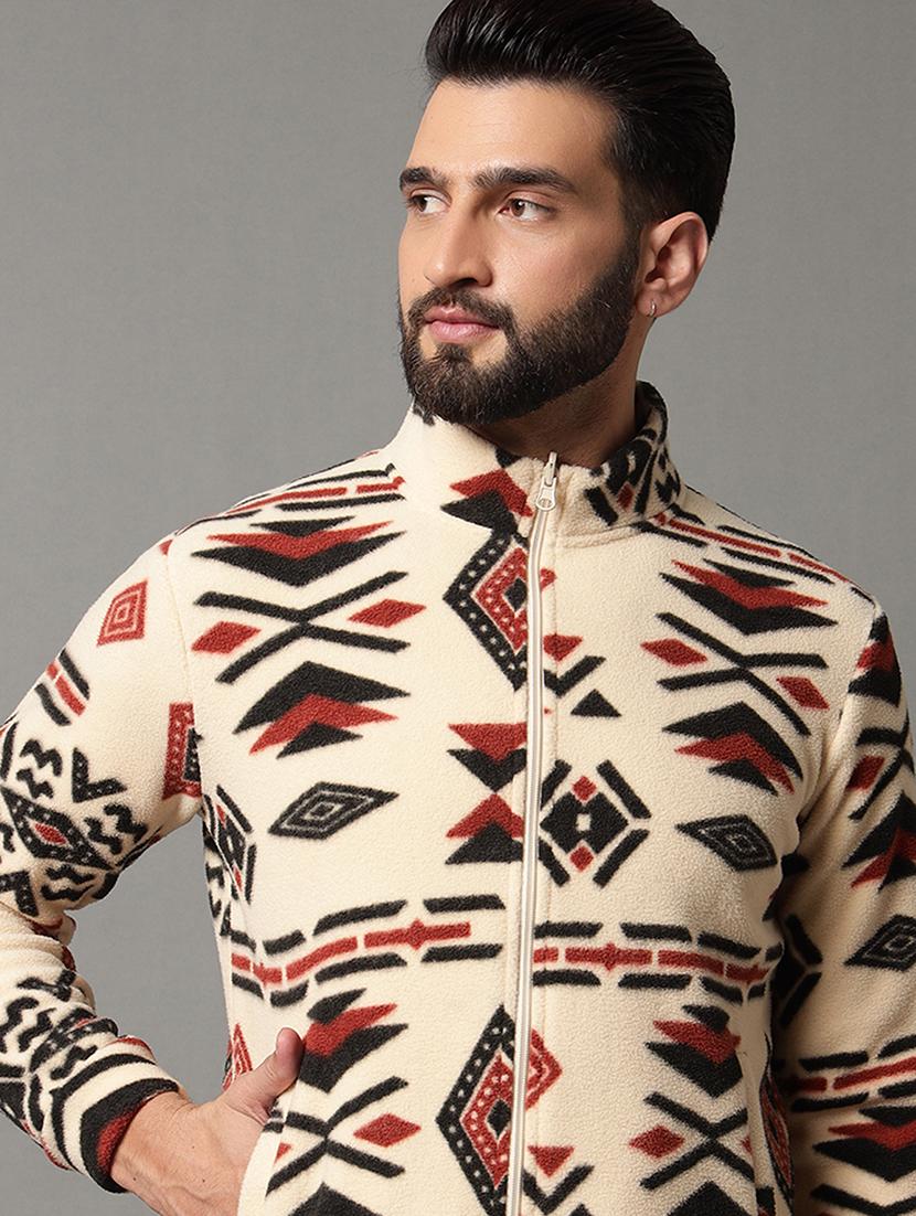 men all over print long sleeve sweatshirt - 21550007 - Standard Image - 2